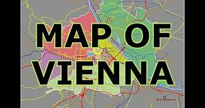 MAP OF VIENNA AUSTRIA