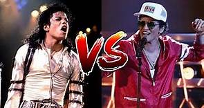 Michael Jackson Vs. Bruno Mars (Dance, Live Vocals, Record Sales)