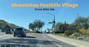 Ahwatukee Foothills Village, Phoenix, AZ 85045 [Drive With Me]