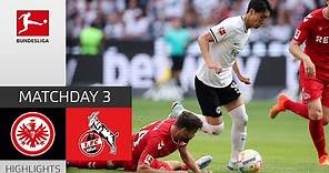 Eintracht Frankfurt - 1. FC Köln 1-1 | Highlights | Matchday 3 – Bundesliga 2022/23