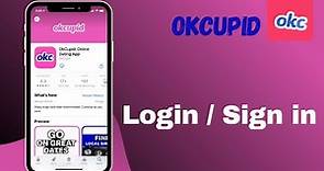 OkCupid Login | Sign In Ok Cupid Dating App | 2021