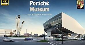 Porsche Museum in Stuttgart - Full POV tour - Nov 2022