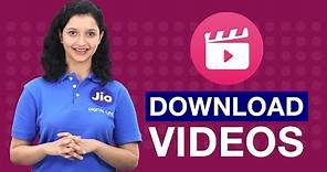 Jio Cinema - How to Download a Video on Jio Cinema | Reliance Jio