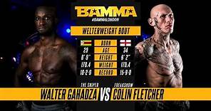 BAMMA 34: Walter Gahadza vs Colin Fletcher