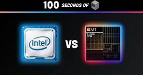 How a CPU Works in 100 Seconds // Apple Silicon M1 vs Intel i9