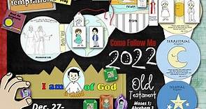Come Follow Me 2022, Free LDS primary lesson helps, Dec. 27- Jan 2, Old Testament.
