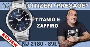 CITIZEN NJ2180-89L: recensione completa dell'orologio in Titanio