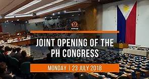LIVE: Joint opening of the Philippine Congress