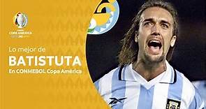 Lo mejor de Gabriel Batistuta en CONMEBOL Copa América