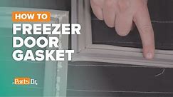 How to replace Freezer Door Gasket (Foam In Place) part # W10407216 on your Whirlpool Refrigerator