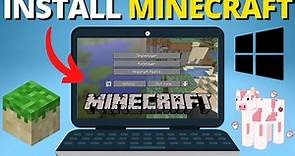 How to Download Minecraft on PC & Laptop - Install Minecraft Java Edition