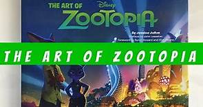 The Art of Zootopia (flip through) Disney Artbook