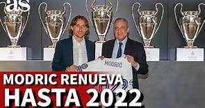 Luka Modric, renueva con el Real Madrid hasta 2022 | Diario AS