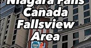 Niagara Falls Canada Fallsview Area