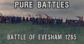 Pure battle, battle of Evesham, 1265 AD