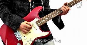 Tipos de guitarra, guitarra electrica Fender Stratocaster