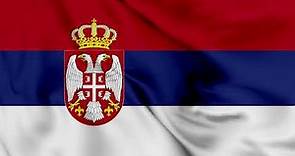 Serbia Flag Waving Background | HD | ROYALTY FREE