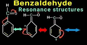 Super trick Resonance structures of benzaldehyde || resonance in benzaldehyde