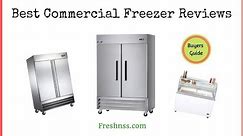 Best Commercial Freezer Reviews (2022 Buyers Guide)