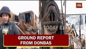 Military Based Ruined, Donbas Region Turned Into Rubble | Ground Report From War Zone