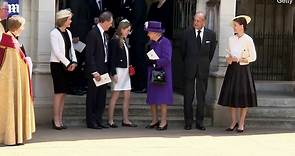 David Linley and wife joined Queen at Thanksgiving service in 2017