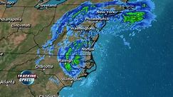 Mid-Atlantic coast under flood warnings as Ophelia weakens to post-tropical low and moves north