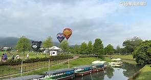 冬山熱氣球嘉年華登場　空中俯瞰百年舊河道 - 華視新聞網