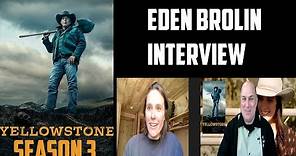 Eden Brolin Interview - Yellowstone Season 3 (Paramount Network)