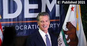 Newsom Survives California Recall Vote and Will Remain Governor