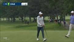 Eric cole makes 17 foot putt for birdie at rbc canadian