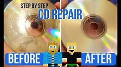 How to Fix a Scratched Disk! CD Repair Step by Step Easy