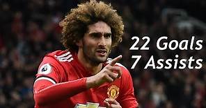 Marouane Fellaini / 22 Goals and 7 Assists for Manchester United