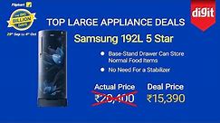 Top Large Appliance Deals on Flipkart Big Billion Days Sale 2019