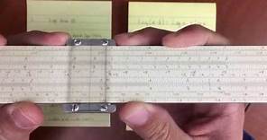 Slide Rule - Introduction and Overview