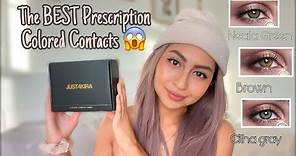 The BEST Prescription Colored Contact Lenses! - REVIEW- *Super Afordable*