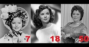 Shirley Temple from 0 to 77 years old