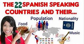 The Spanish Speaking Countries of the World and Amazing facts!