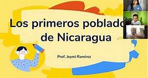 Los primeros pobladores de Nicaragua.