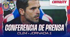 Fernando Gago en Conferencia de Prensa | Chivas vs Santos | J1 Clausura 2024