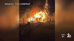10 people displaced following shed fire in Elkton