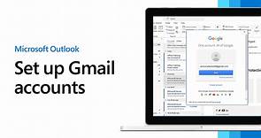 Set up Gmail accounts