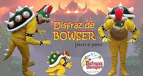 DIY. Disfraz de BOWSER. Como hacer disfraz de Bowser de Super Mario Bros. #bowser #mariobros