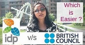 IDP v/s British Council (Which is easier?)