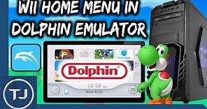 Install Wii Home Menu & Channels On Dolphin Emulator! (PC Windows 10)