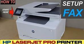 How To Setup Fax With HP LaserJet Pro Printer ?