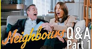 Neighbours Q&A - Stefan Dennis (Paul Robinson) & Fiona Corke (Gail Lewis) - Part 1