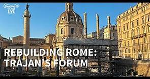 Exploring Trajan's Forum in Rome
