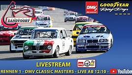 DMV Classic Masters | Rennen 1 | 3. Lauf Zandvoort | DMV Goodyear Racing Days