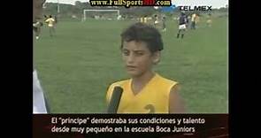 Giovanni Hernandez y sus inicios en el futbol.wmv