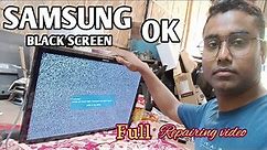 Samsung LED TV black screen problem